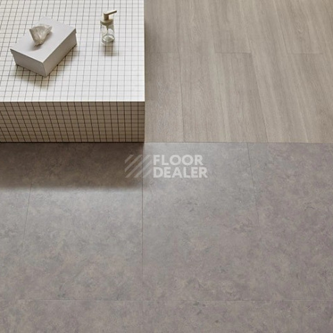 Forbo allura decibel 0.8 wood 5301AD8 smoke smooth oak (120x20 cm) фото 3 | FLOORDEALER